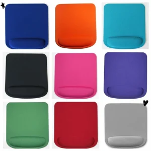 SQUARE MOUSE MAT PAD PREMIUM ANTI SLIP WITH WRIST SUPPORT FOR LAPTOP PC MAC