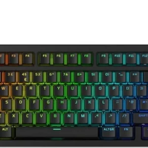 HyperX Alloy Rise 75 Mechanical Gaming Keyboard RGB Wired Hot-Swap PC UK Layout