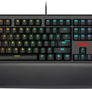 RedThunder K55 Wired Mechanical Gaming Keyboard, Soft Leather Wrist-Rest, azerty