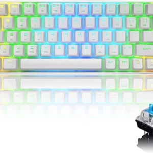 Magic Refiner MK14 Mechanical Gaming Keyboard USB 68 Keys Backlit Anti Ghosting