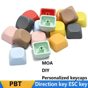PBT Personality Keyboard Keycaps MOA Profile Material For Mechanical Keyboard
