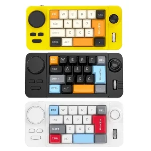 19 Key Mechanical Gaming Keyboard Programmable Joystick Double Scroll Wheel